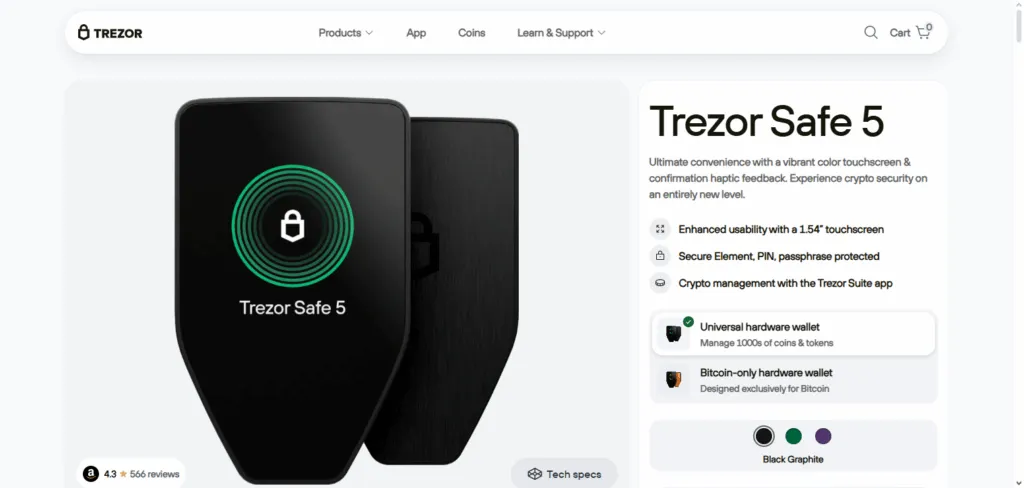 Trezor Safe 5