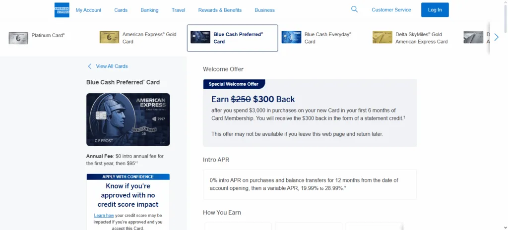 Blue Cash Preferred® from American Express