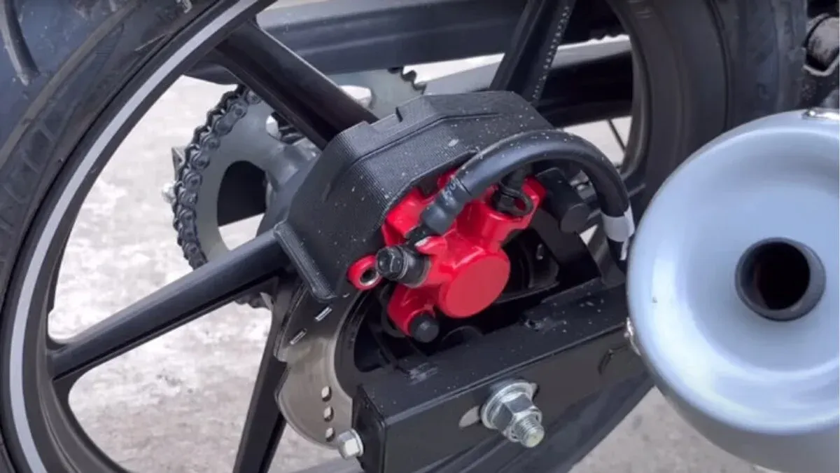 2025 TVS Raider Rear Disc Brake