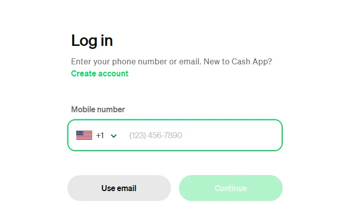Step 1: Open Cash App