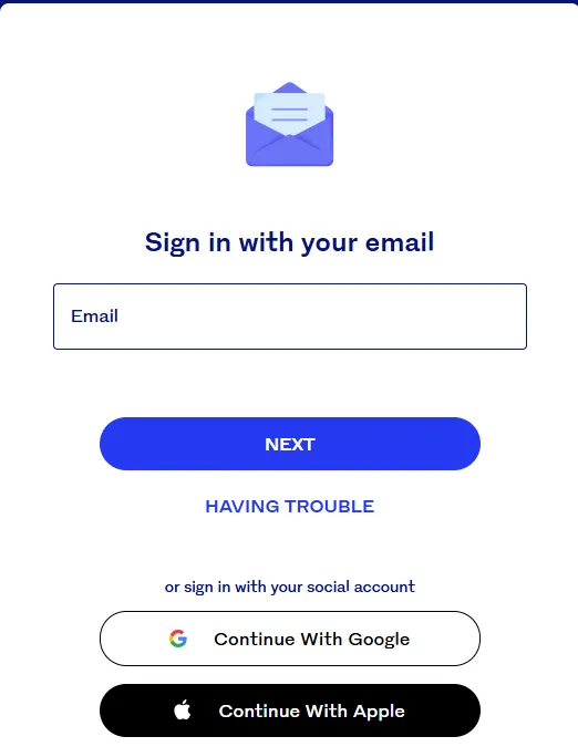 Step 2: Create an Account